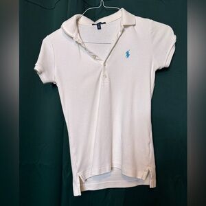 White Small Ralph Lauren Polo Shirt